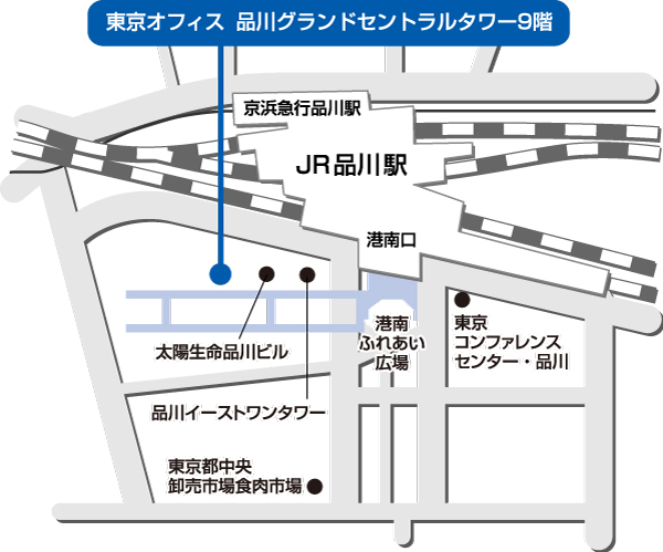 東京オフィス案内図